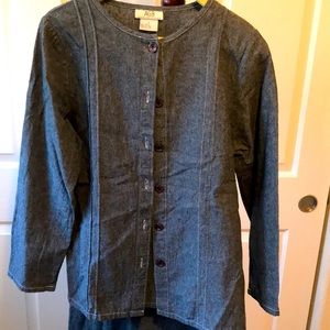 Top and pants set chambray size 8